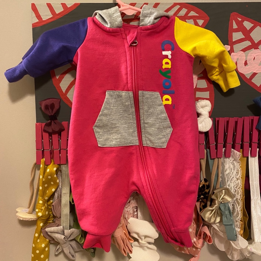 NB Crayola one piece